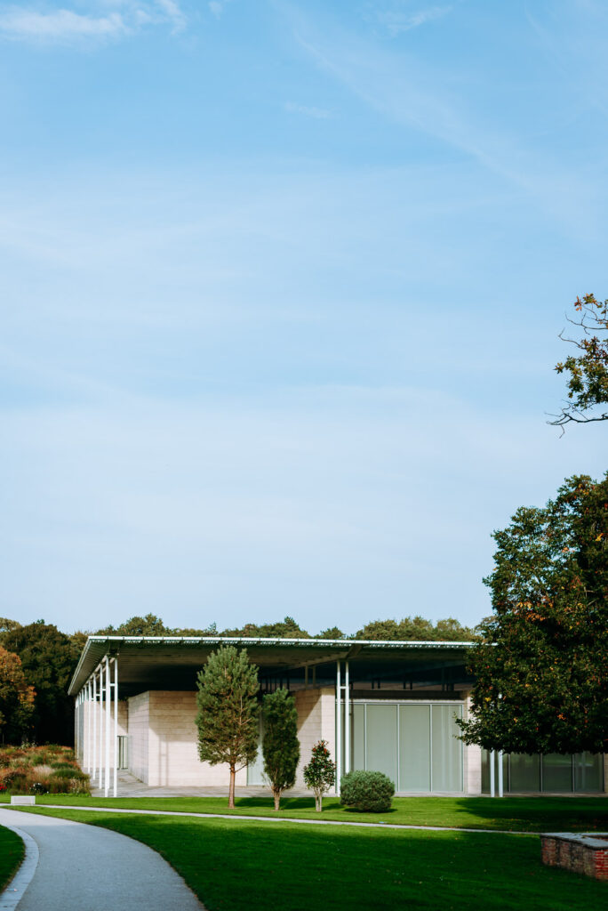 Das Museum Voorlinden von außen