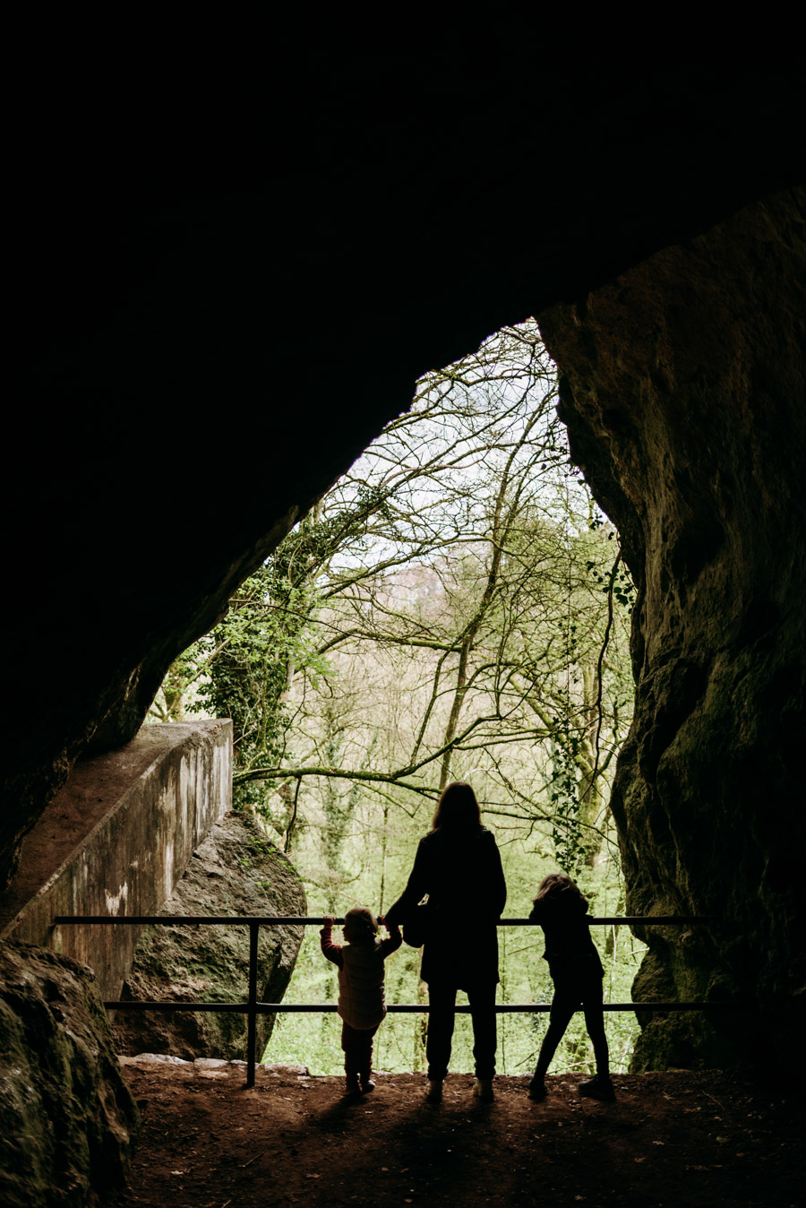 Ausblick aus der Kinderhöhle